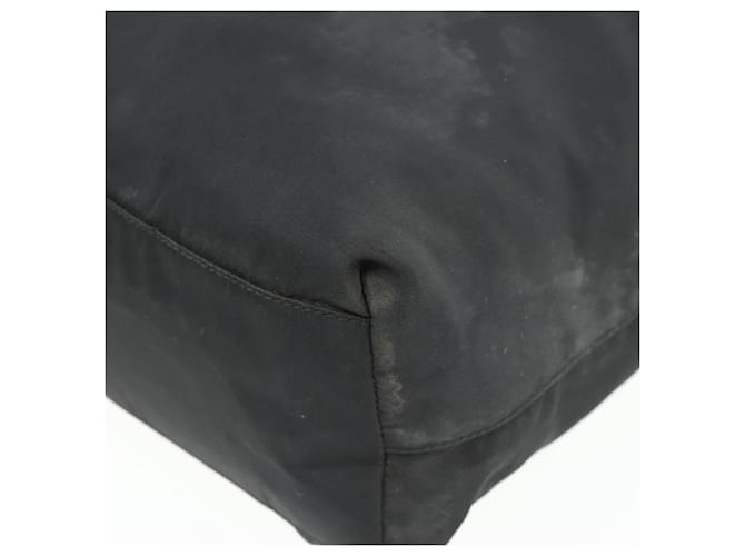 PRADA Tote Bag Nylon Black Silver - vista 10