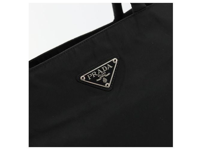 PRADA Handtasche Nylon Black Silver - Ansicht 17