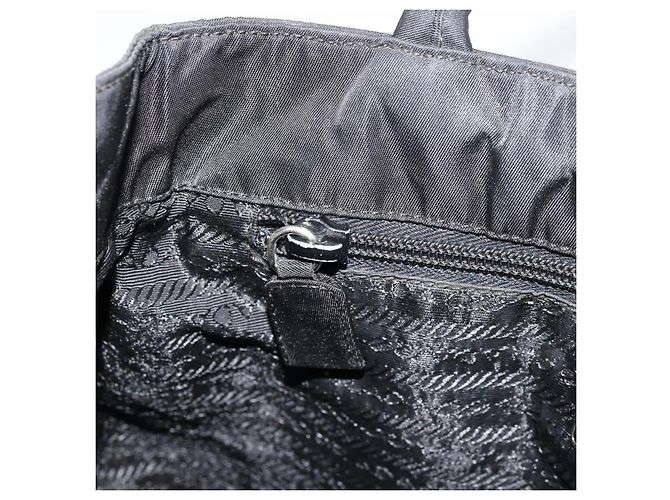 PRADA Handtasche Nylon Black Silver - Ansicht 21