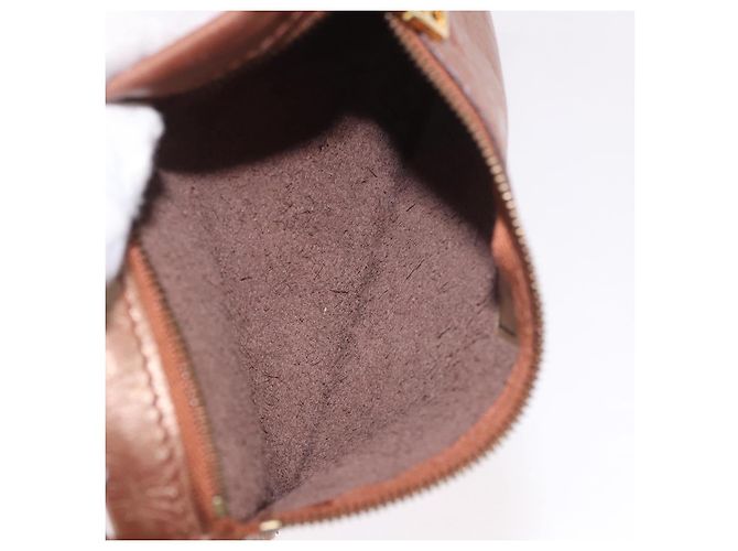 FENDI Shoulder Bag Leather 2way Bronze Gold - vista 27