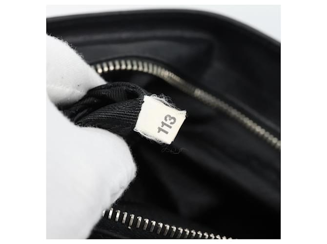 PRADA Tote Bag Leather Black Silver - vista 22