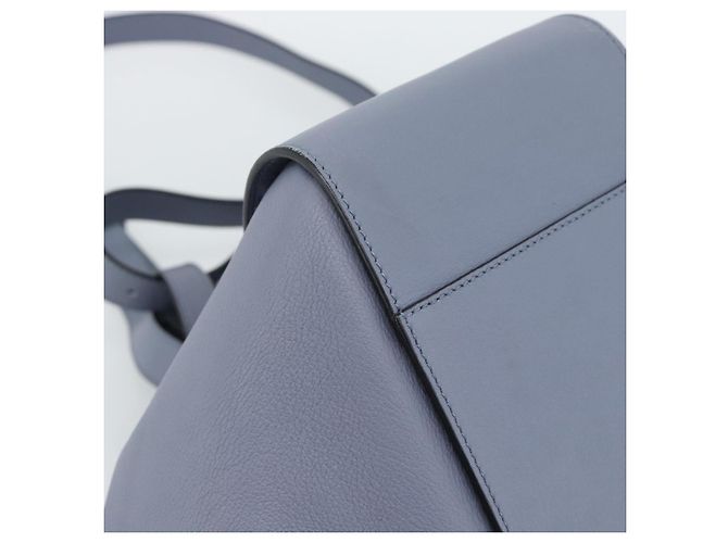 LOEWE Hammock Small Hand Bag Leather 2way Light Blue Gold - vista 16
