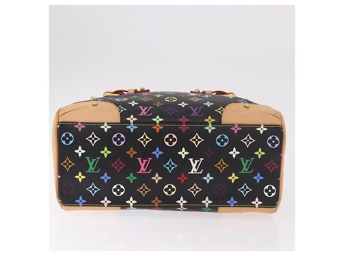 LOUIS VUITTON Monogram Multicolor Claudia Hand Bag Black M40194 - vista 9
