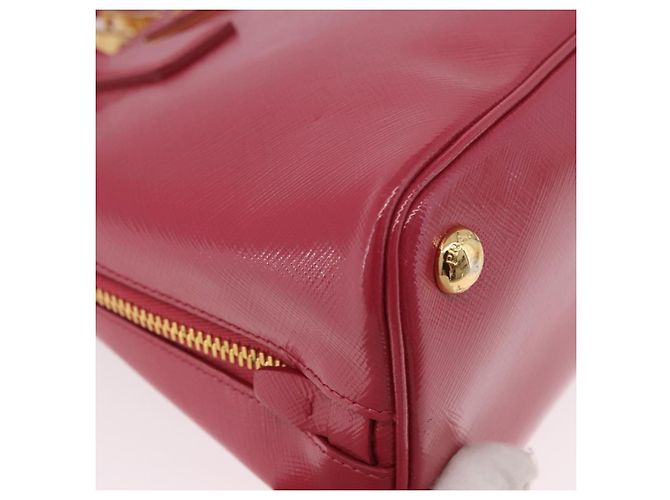 PRADA Hand Bag Saffiano Leather 2way Pink Gold - vista 13