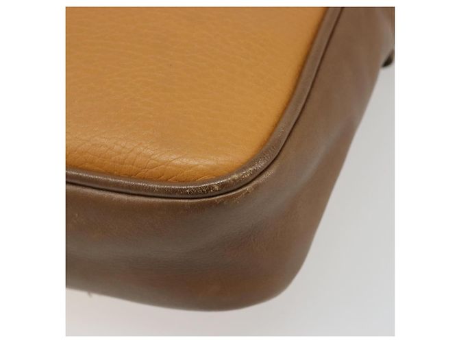 LOEWE Shoulder Bag Leather Brown gold - vista 15