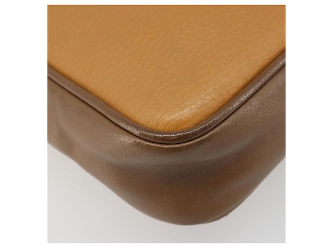 LOEWE Shoulder Bag Leather Brown gold - vista 16