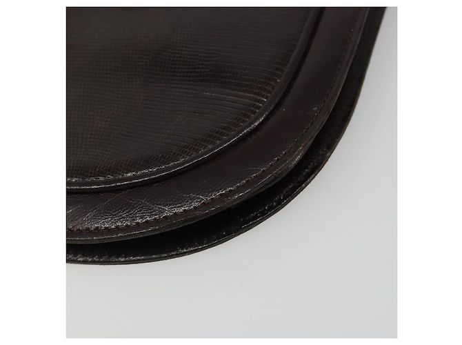SAINT LAURENT Shoulder Bag Leather Brown Gold - vista 10