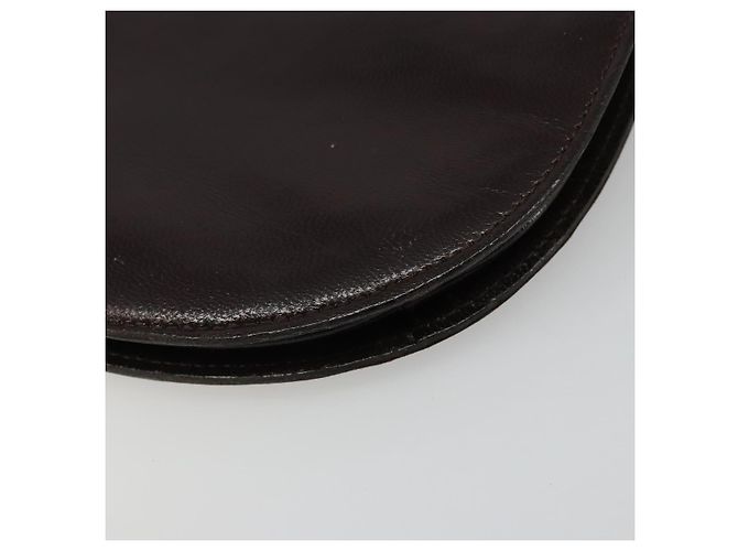 SAINT LAURENT Shoulder Bag Leather Brown Gold - vista 12