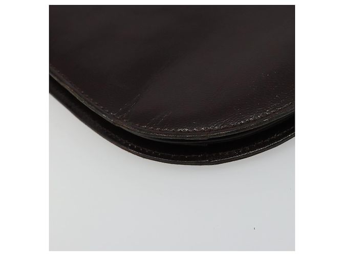 SAINT LAURENT Shoulder Bag Leather Brown Gold - vista 13
