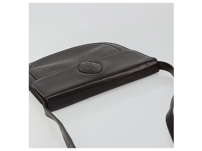 SAINT LAURENT Shoulder Bag Leather Brown Gold - vista 6