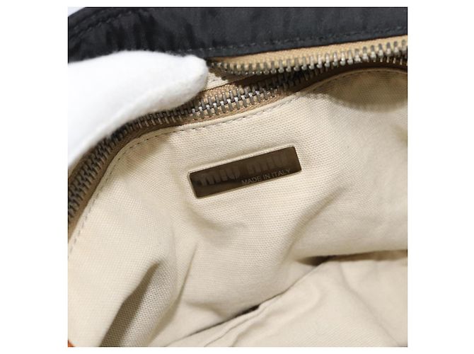 Miu Miu Shoulder Bag Nylon Black Silver - vista 16
