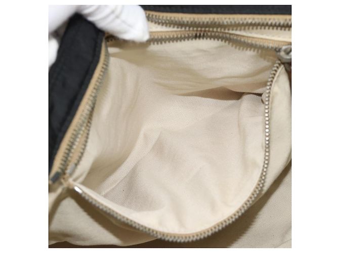 Miu Miu Shoulder Bag Nylon Black Silver - vista 21