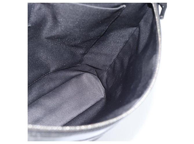 LOUIS VUITTON Monogram Eclipse Glaze Pochette Cosmos Black M63373 - vista 17