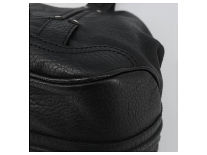 Céline CELINE Triomphe Hand Bag Leather Black Silver - vista 10