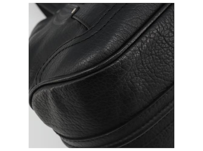 Céline CELINE Triomphe Hand Bag Leather Black Silver - vista 11