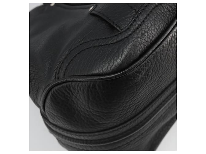 Céline CELINE Triomphe Hand Bag Leather Black Silver - vista 13