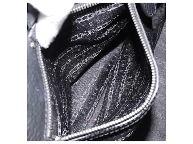 Céline CELINE Triomphe Hand Bag Leather Black Silver - vista 19