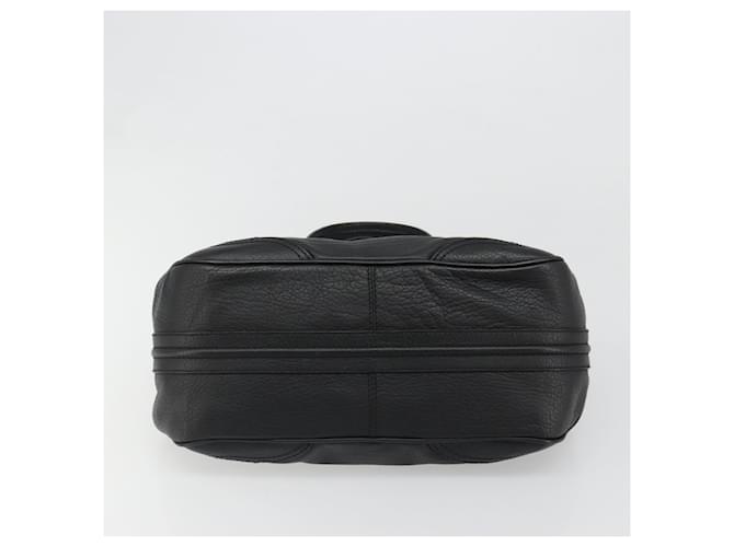 Céline CELINE Triomphe Hand Bag Leather Black Silver - vista 9