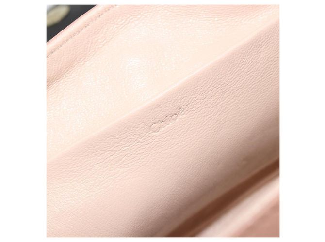 Chloé Chloe Chain June Shoulder Bag Leather Pink Gold - vista 17