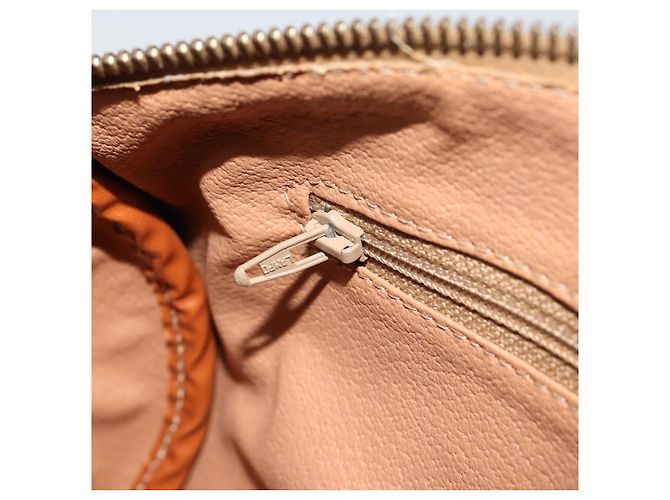 Céline CELINE Macadam Canvas Shoulder Bag PVC Leather Brown Gold - vista 20