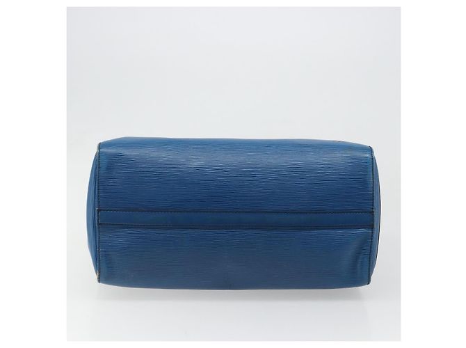 LOUIS VUITTON Epi Speedy 35 Hand Bag Toledo Blue M42995 LV - vista 9