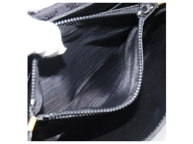 Céline CELINE Macadam Canvas Shoulder Bag Black Gold - vista 11