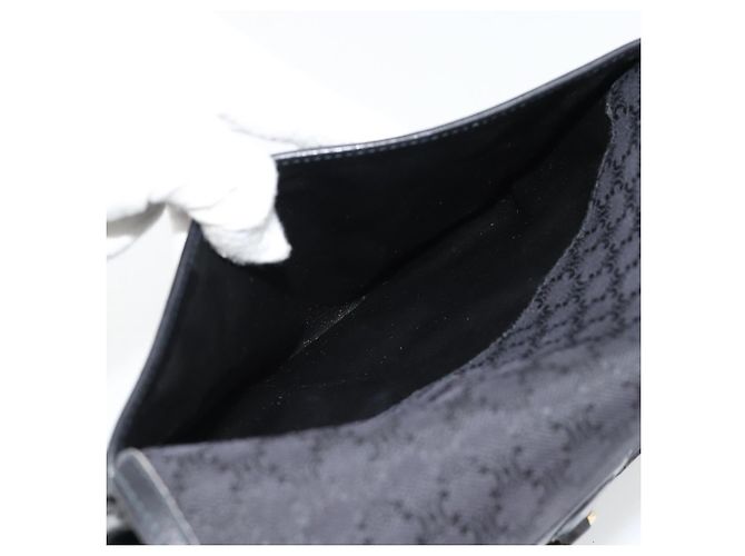 Céline CELINE Macadam Canvas Shoulder Bag Black Gold - vista 24