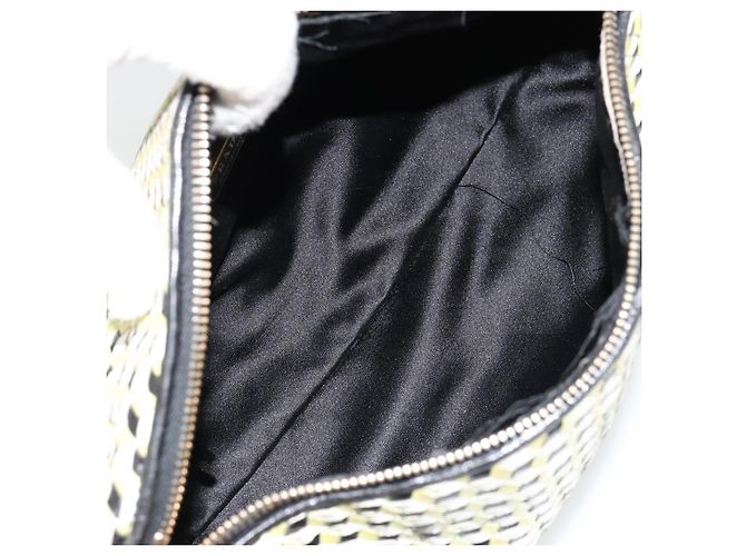 PRADA Shoulder Bag Leather Yellow Gold - vista 11