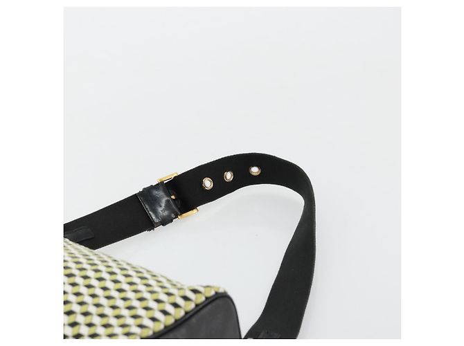 PRADA Shoulder Bag Leather Yellow Gold - vista 14