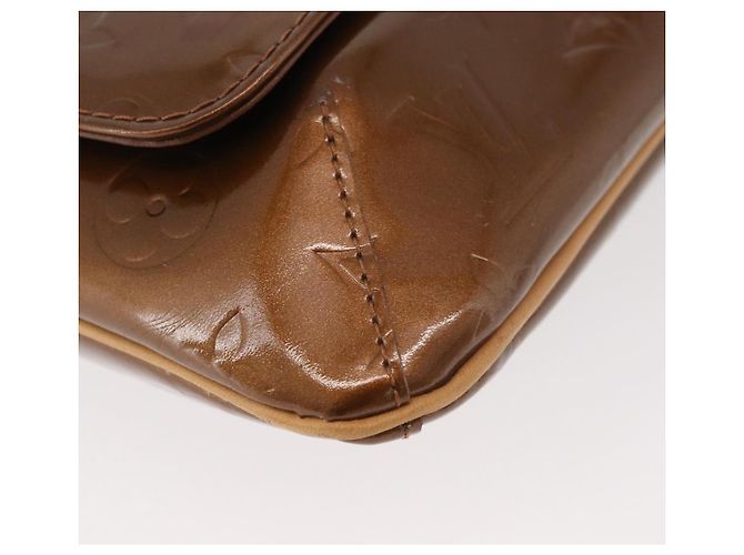 LOUIS VUITTON Monogram Vernis Thompson Street Bag Bronze M91124 LV - vista 14