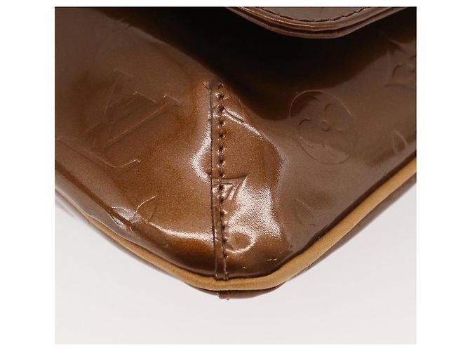 LOUIS VUITTON Monogram Vernis Thompson Street Bag Bronze M91124 LV - vista 15