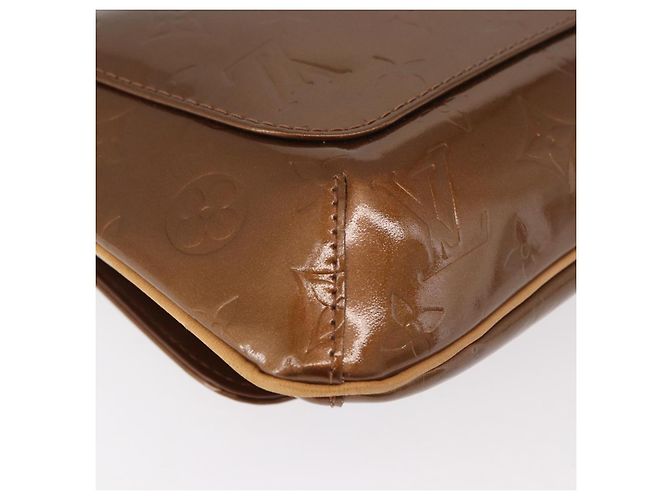 LOUIS VUITTON Monogram Vernis Thompson Street Bag Bronze M91124 LV - vista 16
