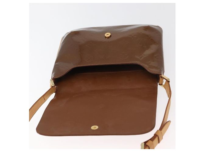 LOUIS VUITTON Monogram Vernis Thompson Street Bag Bronze M91124 LV - vista 18