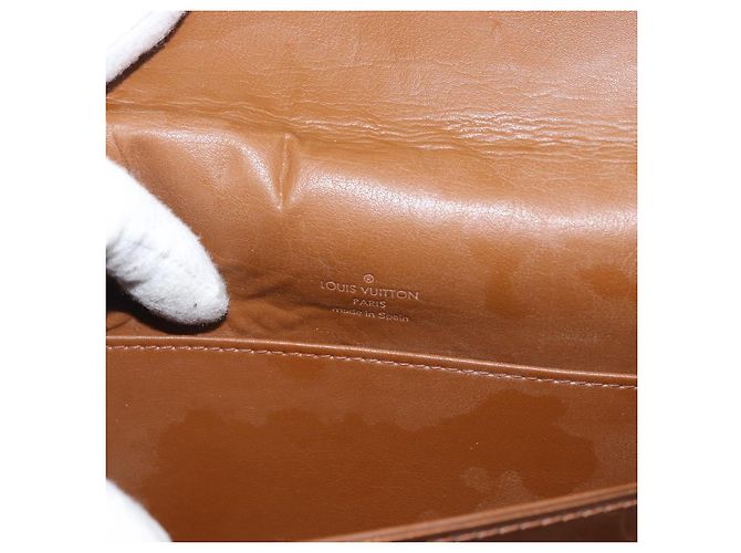 LOUIS VUITTON Monogram Vernis Thompson Street Bag Bronze M91124 LV - vista 19