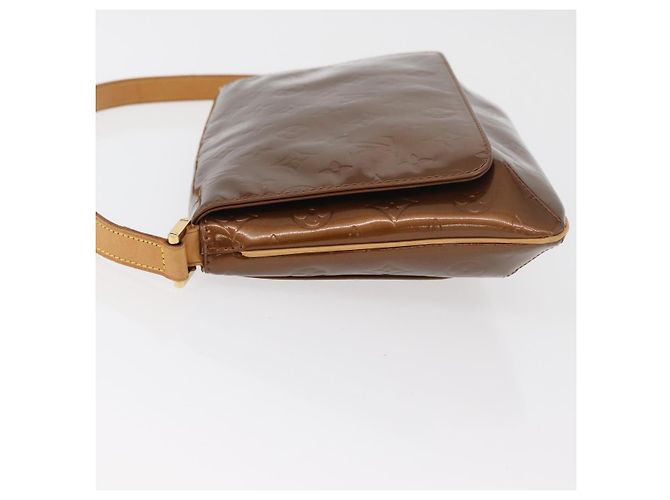 LOUIS VUITTON Monogram Vernis Thompson Street Bag Bronze M91124 LV - vista 5