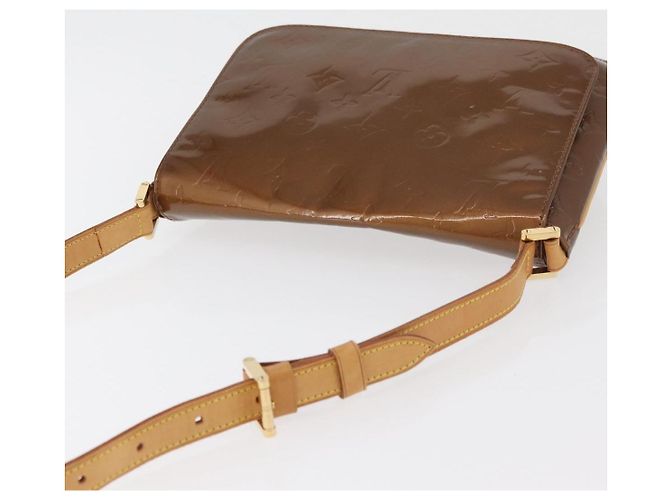 LOUIS VUITTON Monogram Vernis Thompson Street Bag Bronze M91124 LV - vista 7