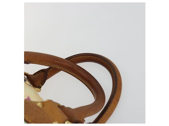 LOUIS VUITTON Monogram Multicolor Speedy 30 Tasche Weiß M92643 LV - Ansicht 14