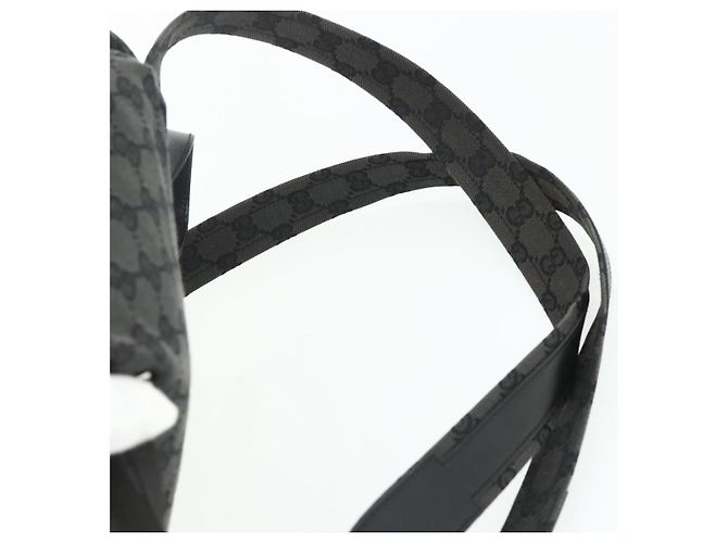 GUCCI GG Canvas Backpack Black Silver 003 0242 - vista 14