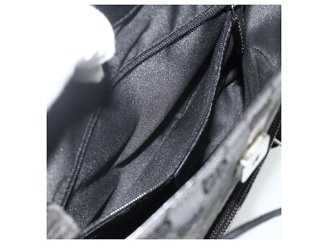GUCCI GG Canvas Backpack Black Silver 003 0242 - vista 23