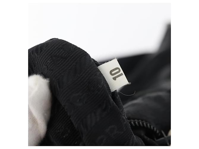 PRADA Rucksack Nylon Black Silver - Ansicht 12