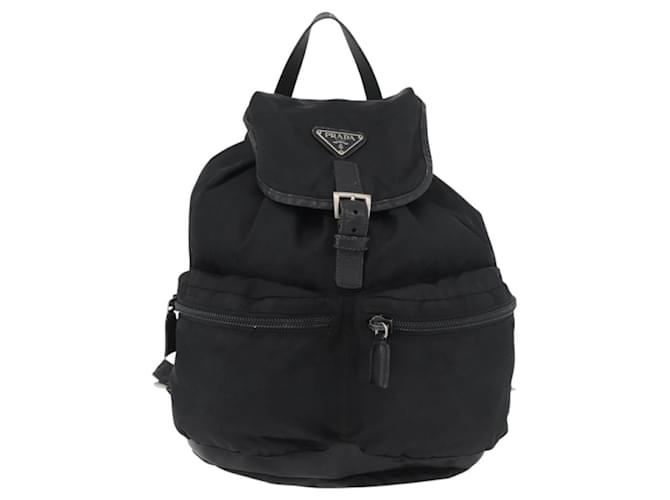 PRADA Rucksack Nylon Black Silver - Ansicht 13