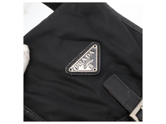 PRADA Rucksack Nylon Black Silver - Ansicht 21