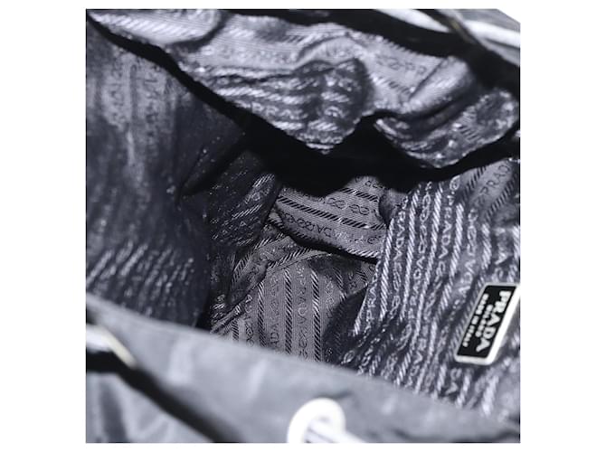 PRADA Rucksack Nylon Black Silver - Ansicht 25