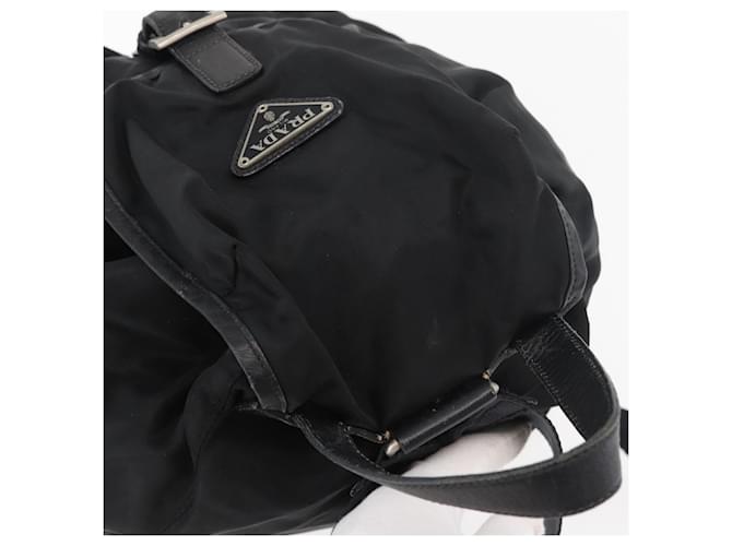 PRADA Rucksack Nylon Black Silver - Ansicht 6