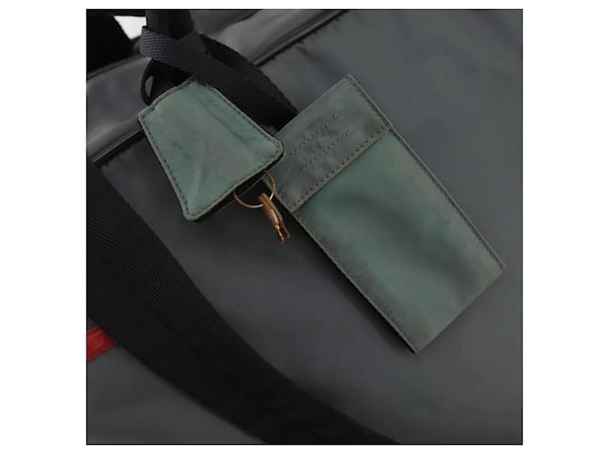 Prada GIVENCHY Hand Bag Leather 2way Gray - vista 10