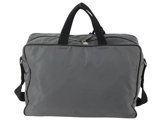 Prada GIVENCHY Hand Bag Leather 2way Gray - vista 2