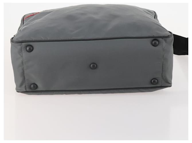 Prada GIVENCHY Hand Bag Leather 2way Gray - vista 5