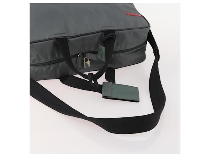 Prada GIVENCHY Hand Bag Leather 2way Gray - vista 7