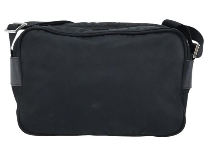 PRADA Schultertasche Nylon Black Silver - Ansicht 2