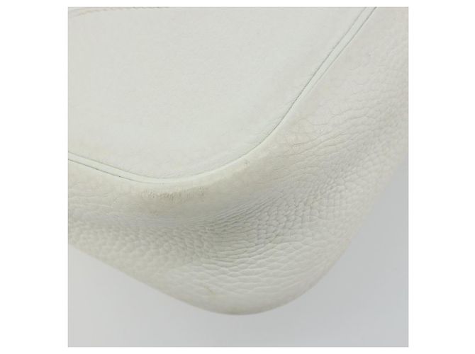 Hermès HERMES Trim 35 Shoulder Bag Togo leather White Silver - vista 11